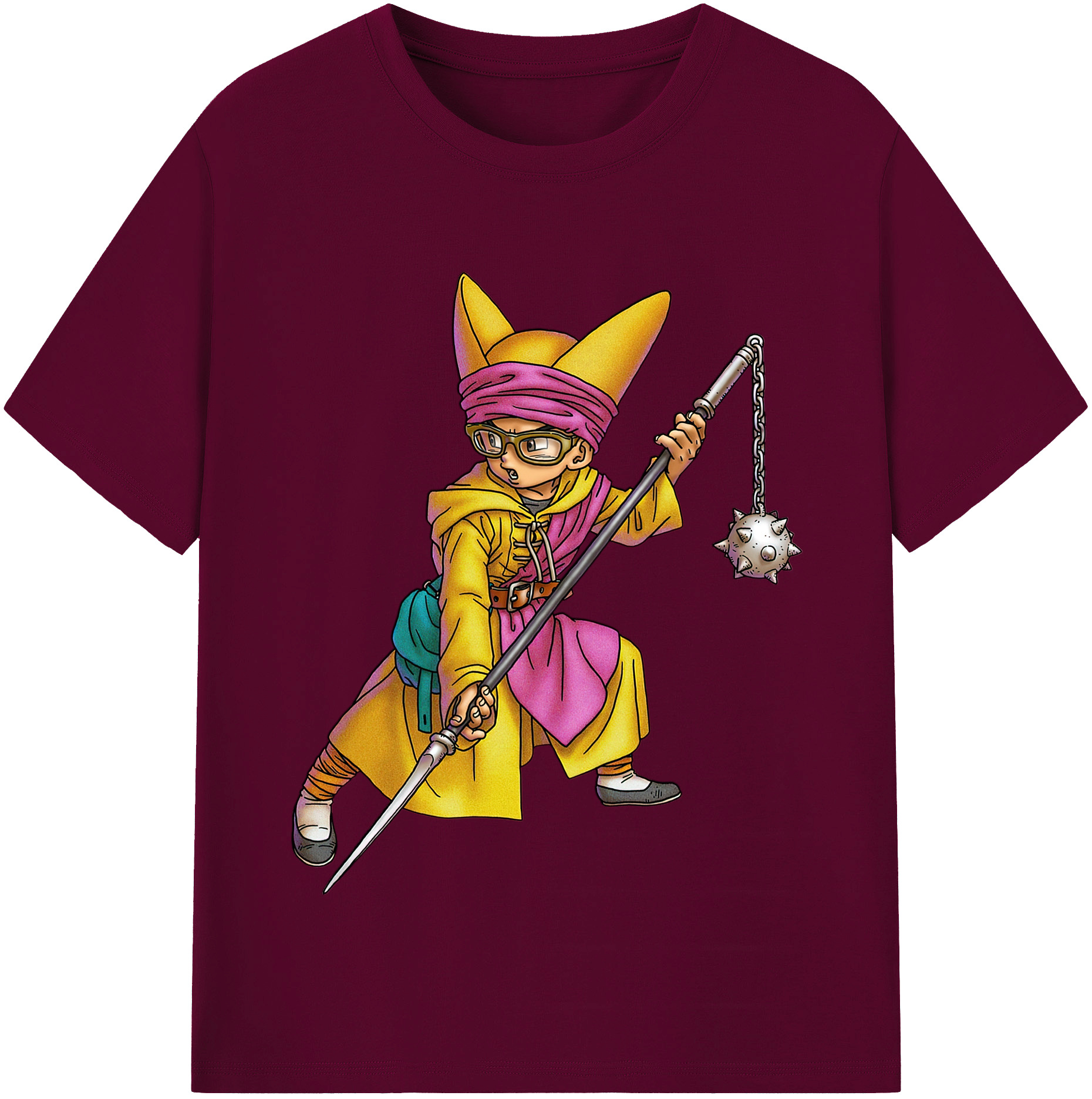 （画像用） ドラゴンクエスト Doragon Kuesuto Dragon Quest レディースカジュアルプリントTシャツ（綿100％）